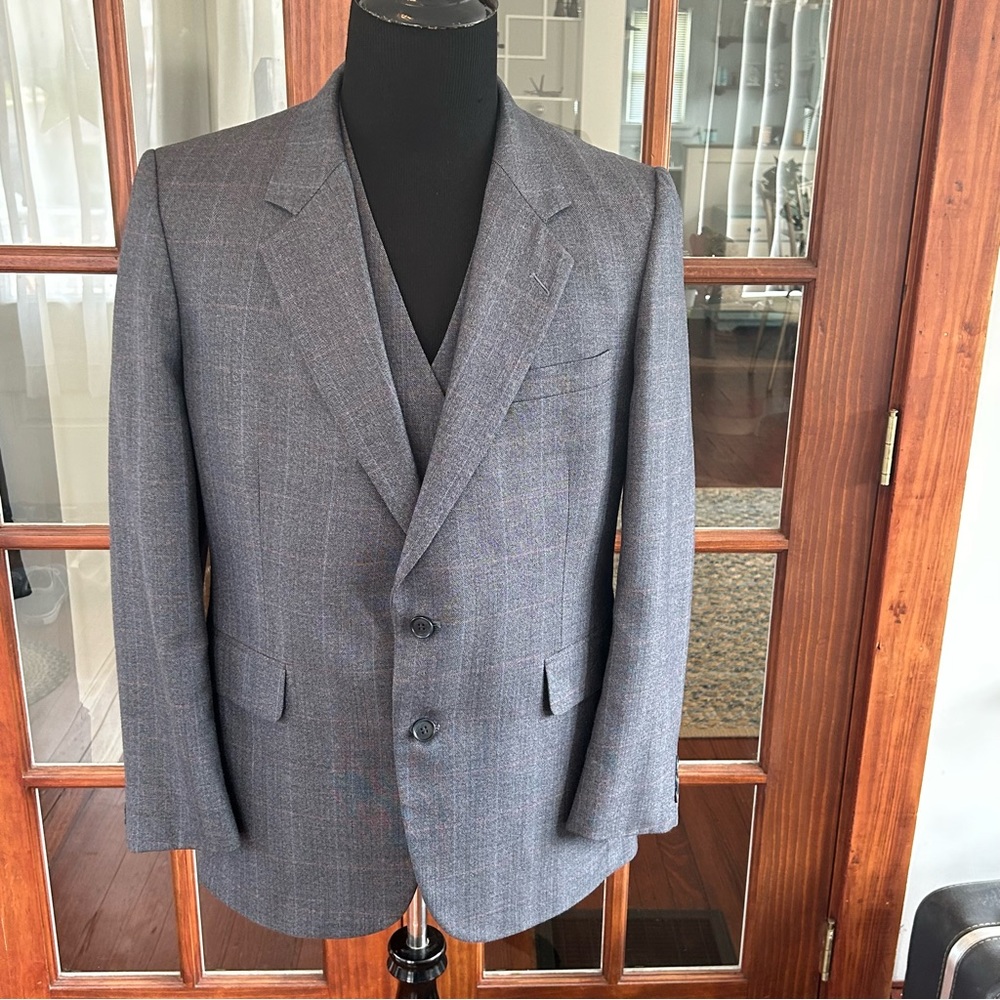 Vintage Andre Vachon Blazer and Vest set